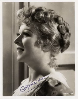 Greer Garson autograph