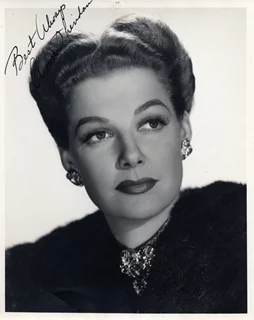 Ann Sheridan autograph