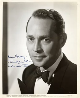 Franchot Tone autograph