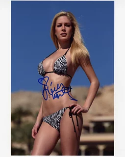 Heidi Montag autograph