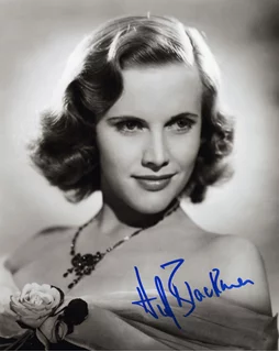 Honor Blackman autograph
