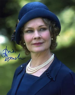 Judi Dench autograph