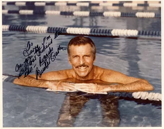 Buster Crabbe autograph