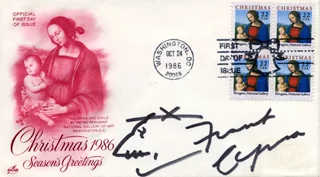 Frank Capra autograph