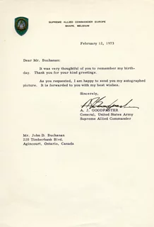 A.J. Goodpaster autograph