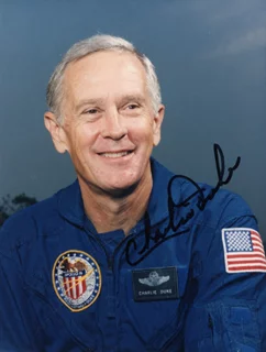 Charlie Duke autograph