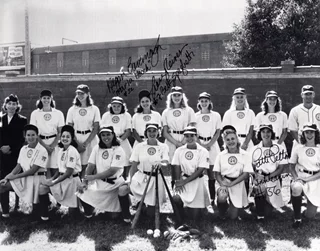 A League of their Own autograph