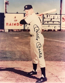 Mickey Mantle autograph