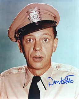 Don Knotts autograph
