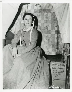 Geraldine Fitzgerald autograph