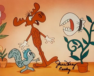 June Foray autograph