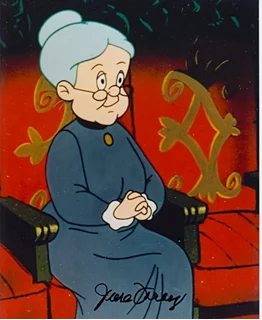 June Foray autograph