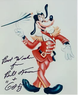 Bill Farmer autograph