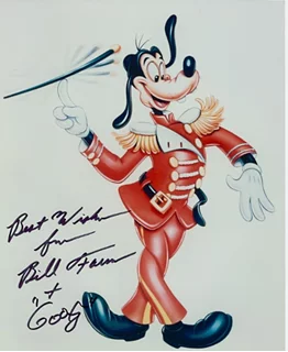 Bill Farmer autograph