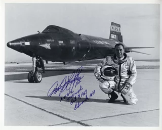 Pete Knight autograph