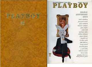 Vintage Playboy Magazines autograph