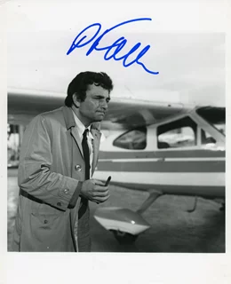 Peter Falk autograph