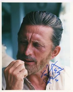 Kirk Douglas autograph