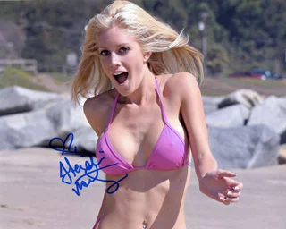 Heidi Montag autograph