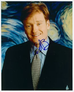 Conan O'Brien autograph