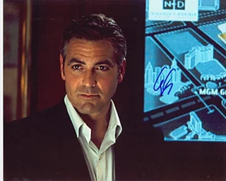 George Clooney autograph