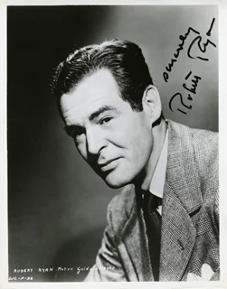 Robert Ryan autograph