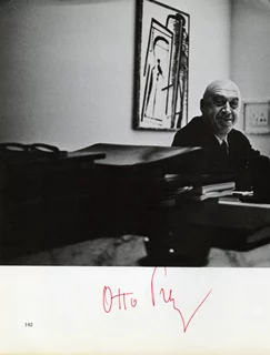 Otto Preminger autograph