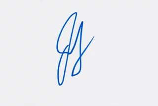 Joey Fatone autograph