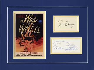 The War of the Worlds autograph