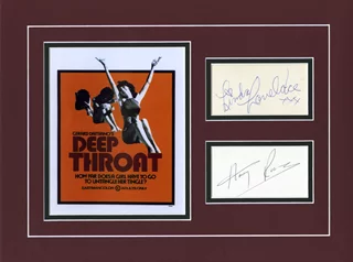 Deep Throat autograph