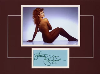 Victoria Principal autograph