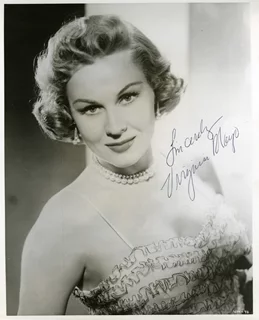 Virginia Mayo autograph