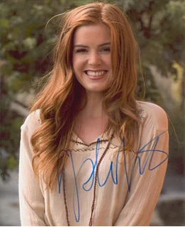 Isla Fisher autograph