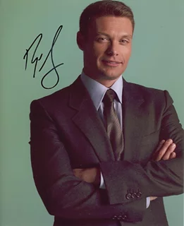 Ryan Seacrest autograph