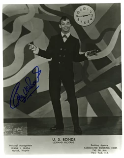 Gary U.S. Bonds autograph