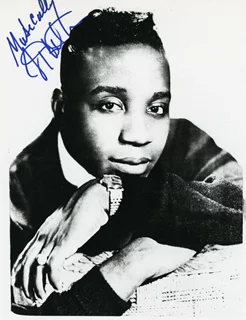 Jerry Butler autograph