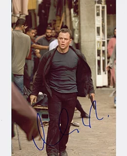 Matt Damon autograph