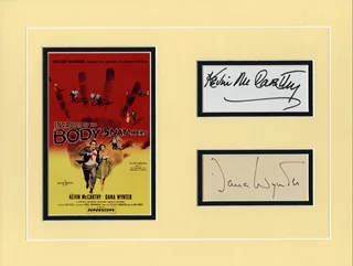 Invasion of The Body Snatchers autograph