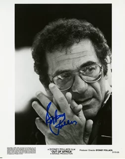 Sydney Pollack autograph