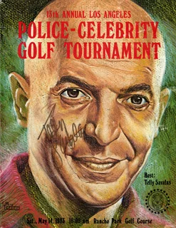 Telly Savalas autograph