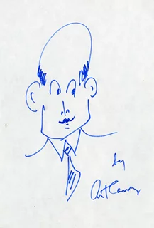 Art Carney autograph
