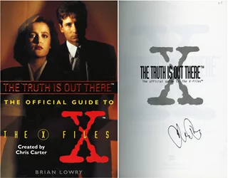 The X-Files autograph