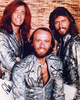 The Bee Gees autograph