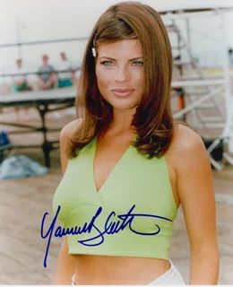 Yasmine Bleeth autograph