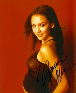 Jessica Alba autograph