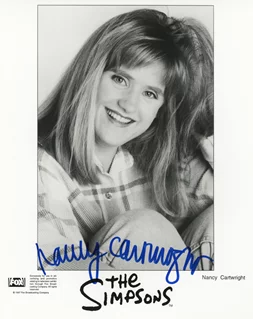 Nancy Cartwright autograph