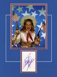 Betty Hutton autograph