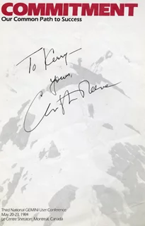 Christopher Reeve autograph