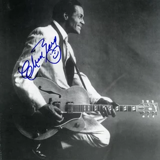 Chuck Berry autograph