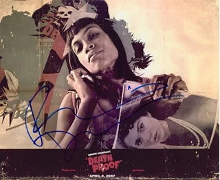 Rosario Dawson autograph